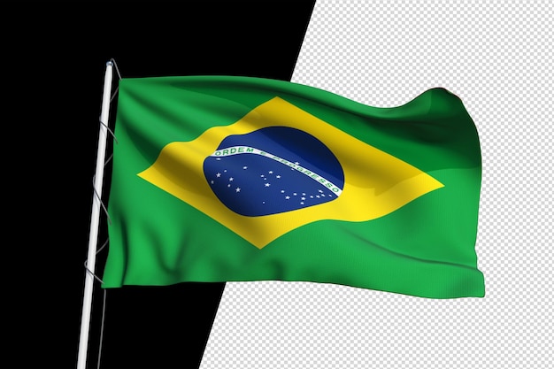 Bandeira do Brasil Isolado transparente png