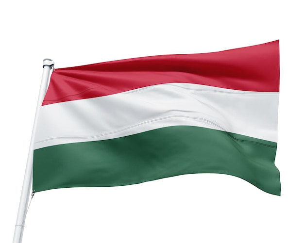 Bandeira do país hungaria