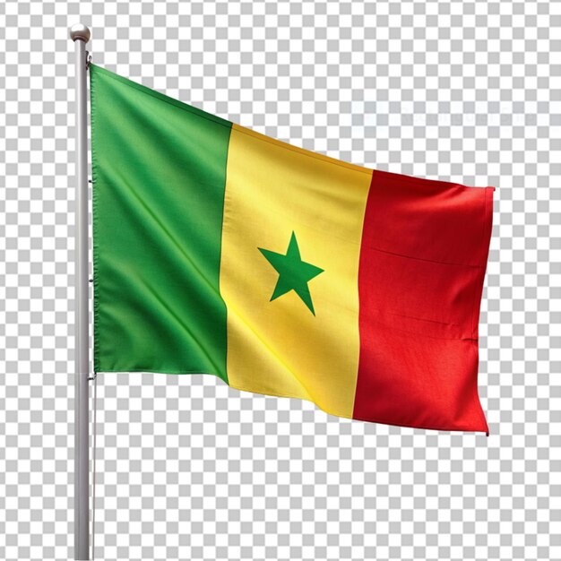 PSD bandeira do senegal png