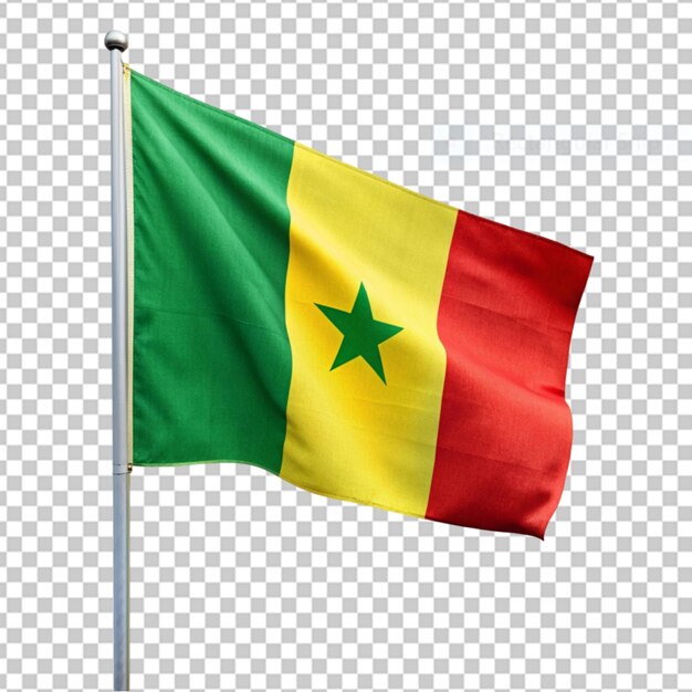 PSD bandeira do senegal png