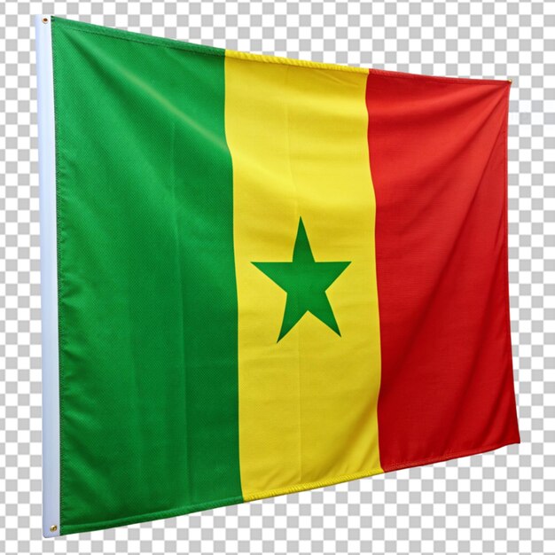 PSD bandeira do senegal png