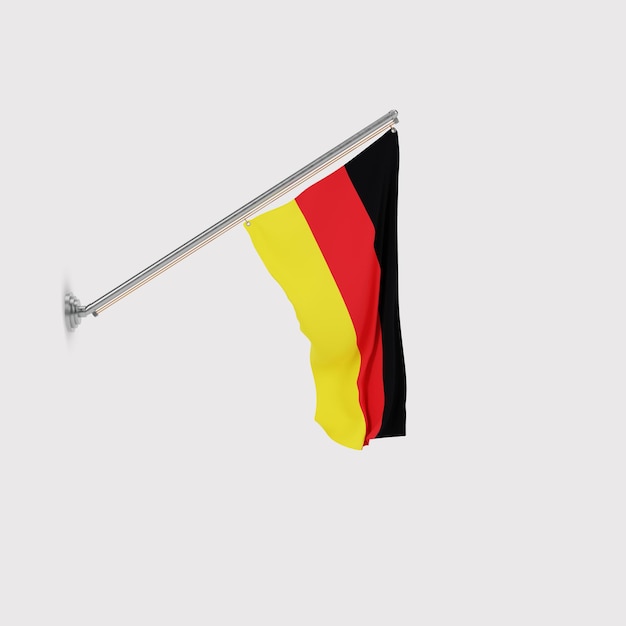 Bandeira nacional da Alemanha de alta qualidade Imagem PSD editável