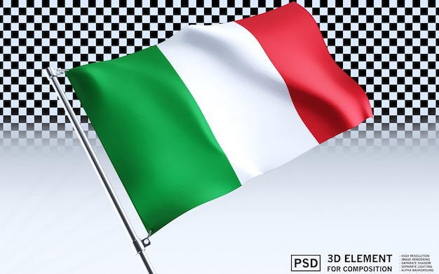 Bandeira nacional da Itália