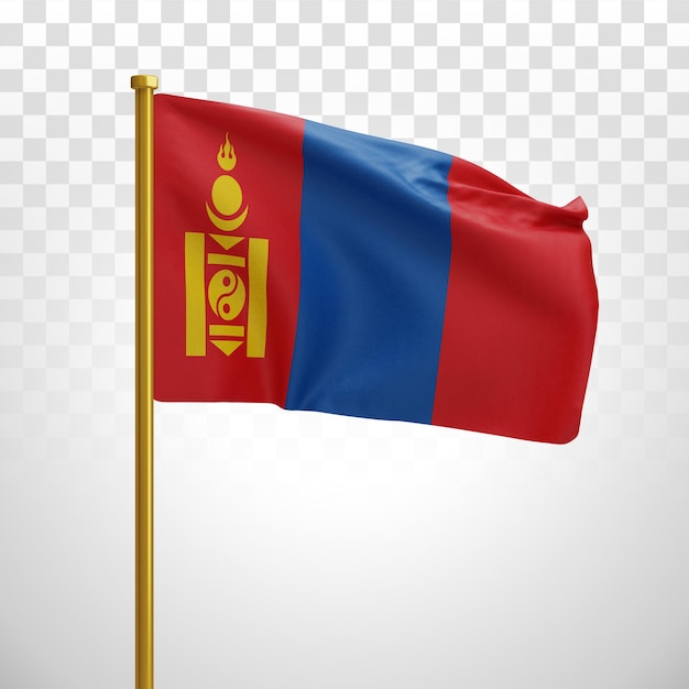 Bandeira Nacional da Mongólia
