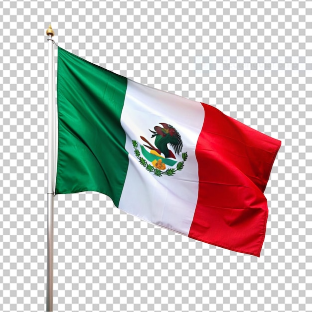 PSD bandeira texturizada do méxico