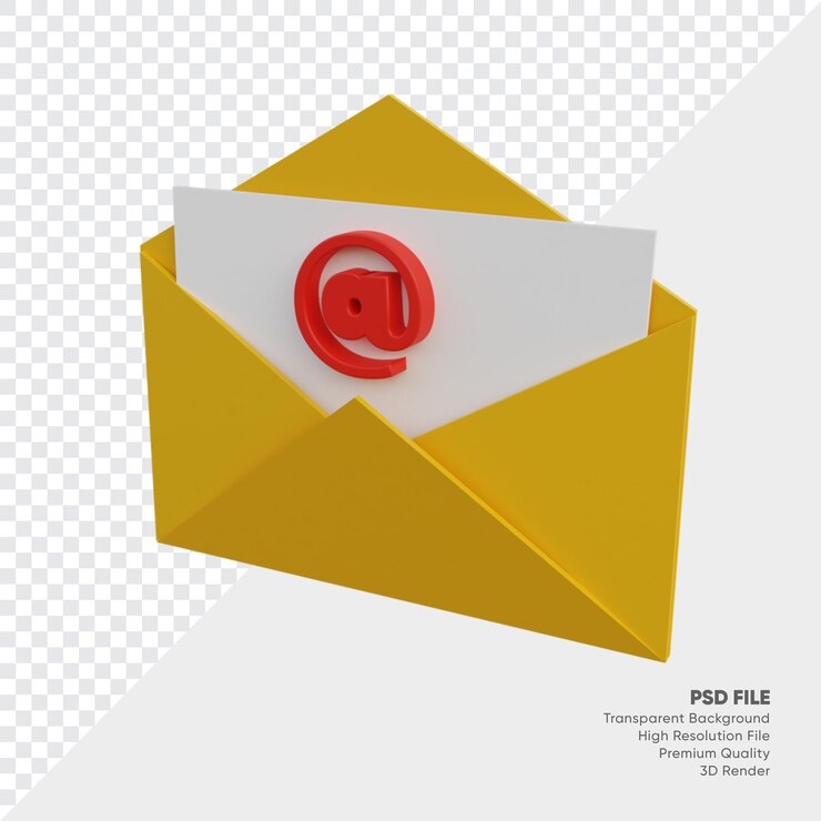 PSD bandeja de entrada del correo electrónico