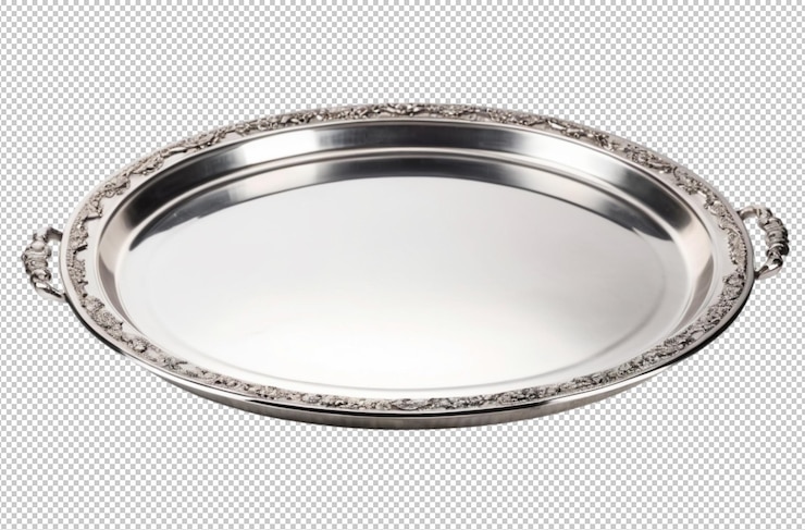 PSD la bandeja de plata añade elegancia a las ocasiones