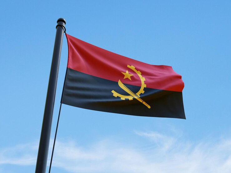PSD bandera de l'angola