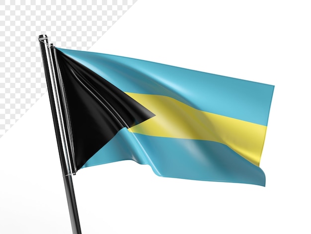 PSD bandera bahamas