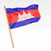 PSD bandera de camboya