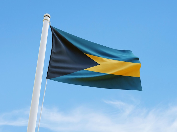 PSD bandera de bahamas