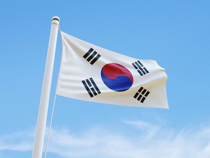 PSD bandera de corea del sur