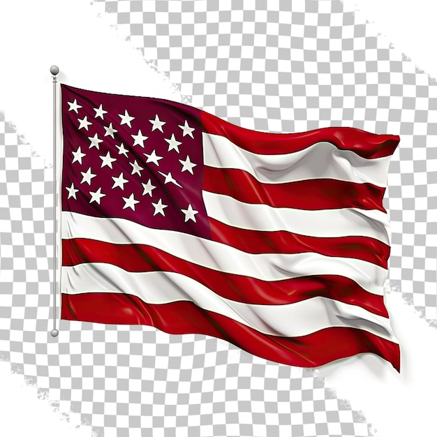 PSD bandera del estado estadounidense de alabama elemento patriótico estadounidense bandera de los estados unidos de américa