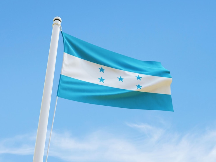 PSD bandera de las honduras
