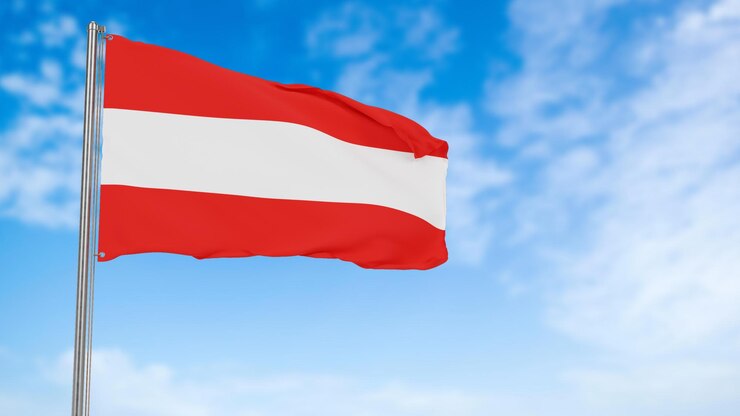 PSD bandera nacional de austria