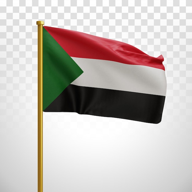 bandera nacional de Sudán
