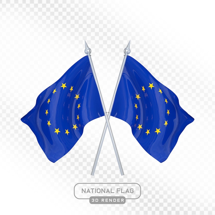 PSD bandera nacional del yemen en 3d