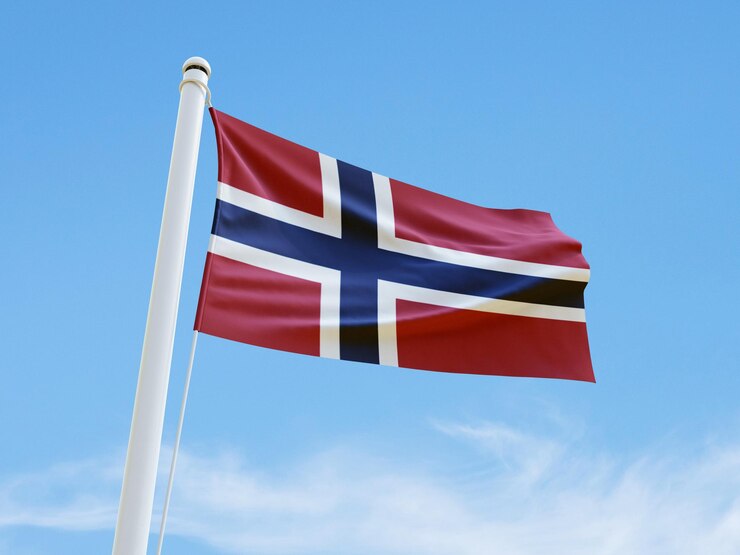 PSD bandera de noruega