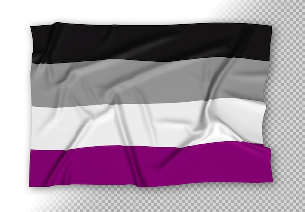 Bandera del Orgullo Asexual Realista