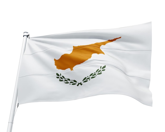 Bandera del país de Chipre