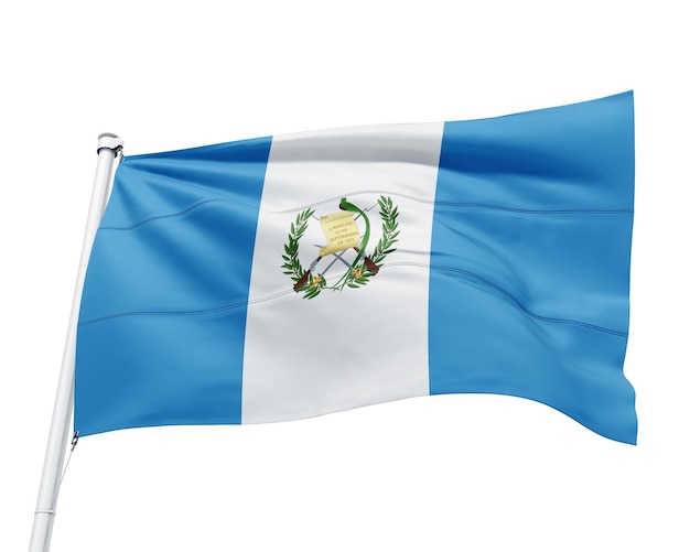 PSD bandera del país de guatemala