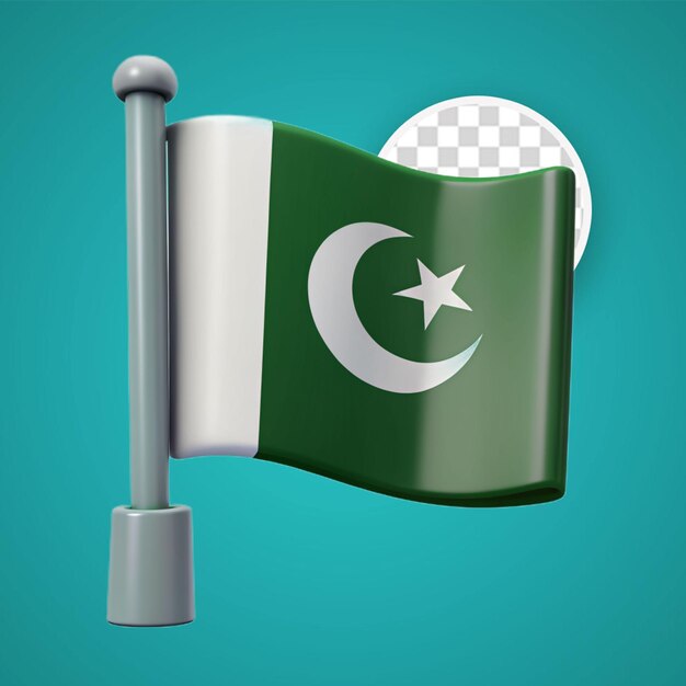 PSD la bandera de pakistán