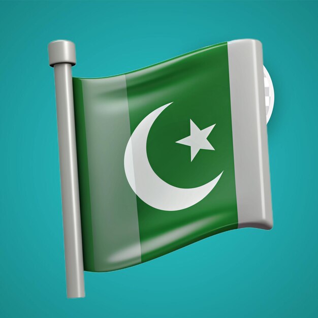 PSD la bandera de pakistán