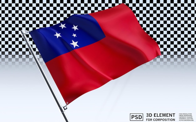 una bandera con las palabras EE.UU. en ella