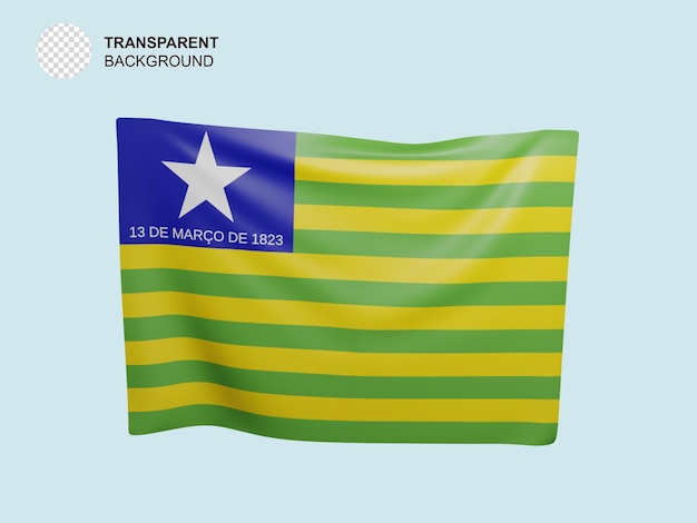 Bandera piaui brasil bandeira (en inglés)