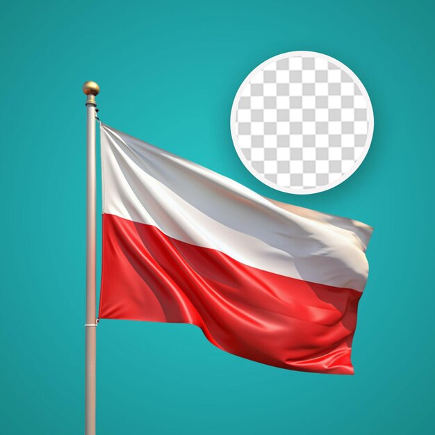 PSD bandera de polonia de textura patriótica