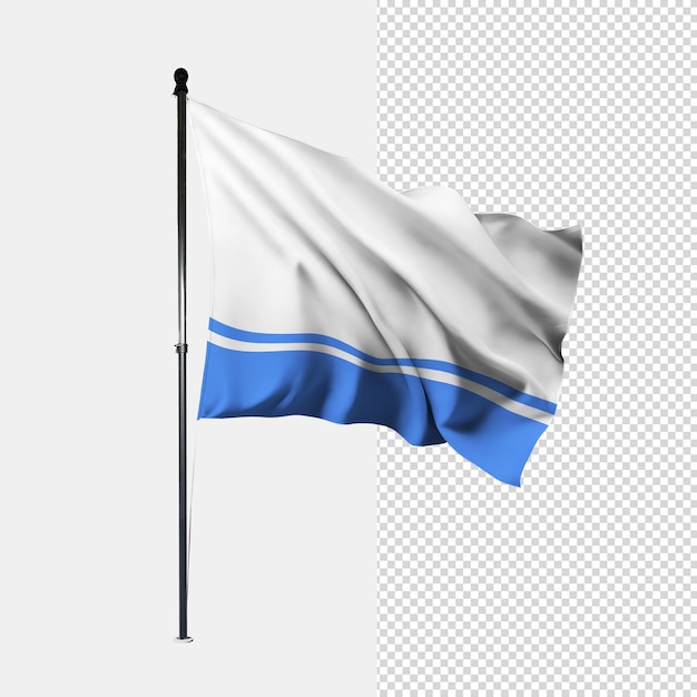 PSD la bandera de la república de altai.