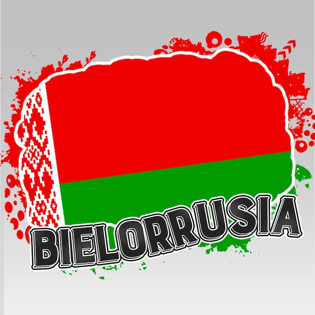 Bandera de la República de Bielorrusia