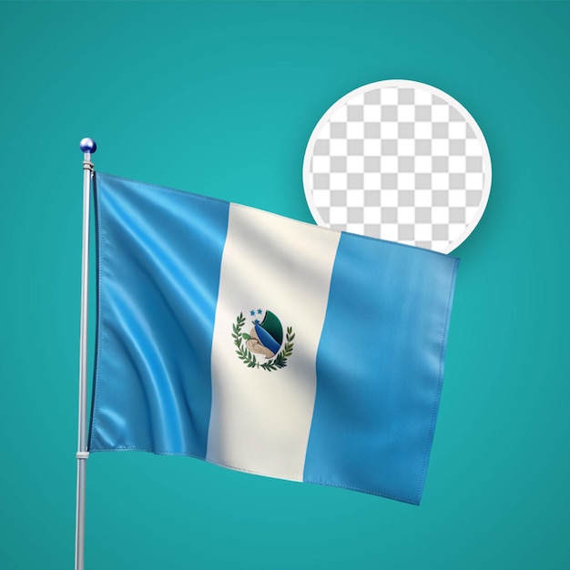 PSD bandera de la república de guatemala