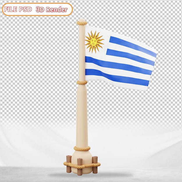 Bandera de uruguay