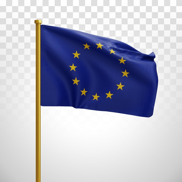 PSD bandiera nazionale dell'europa
