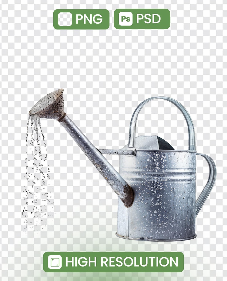PSD una bañera de plata está llena de agua y se está derramando de ella