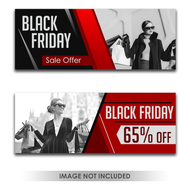 Banner Black Friday sale Oferta