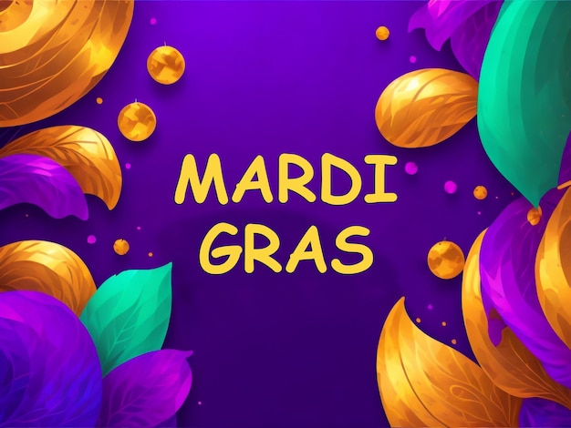 PSD banner de carnaval con texto