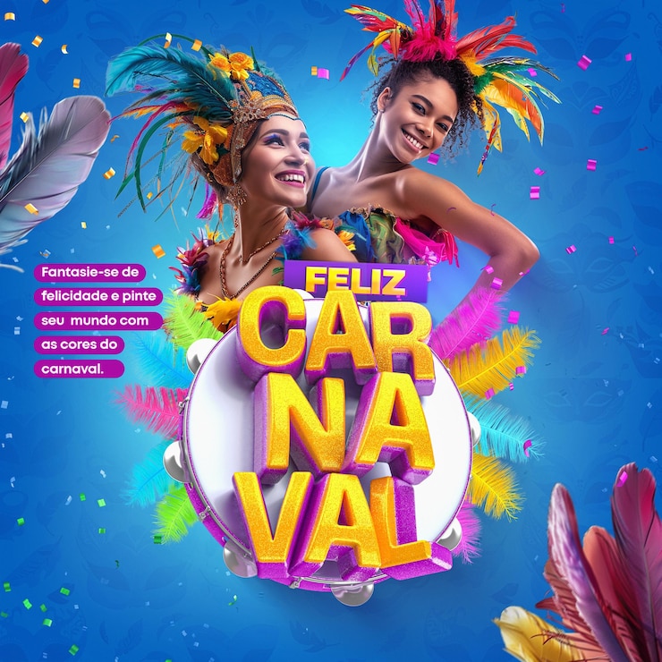 PSD banner carnival party 3d seal