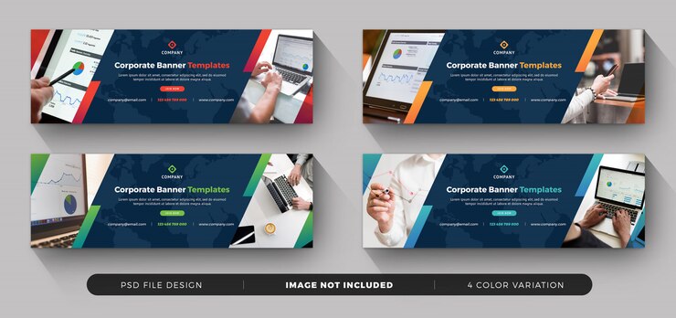 Banner corporativo de negócios