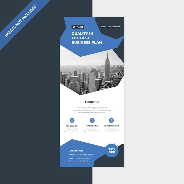 Banner corporativo enrollable