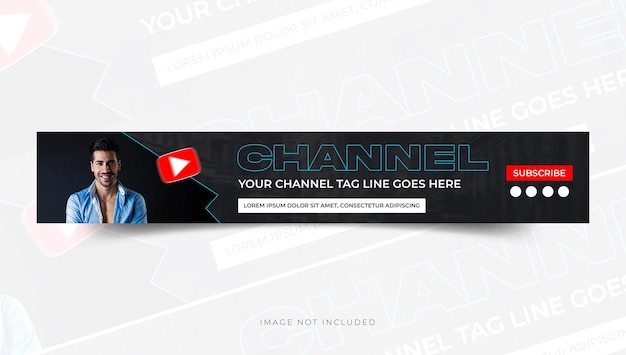 Banner ou couverture de la chaîne YouTube