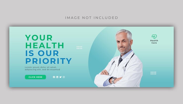 Banner da web de cobertura de saúde médica