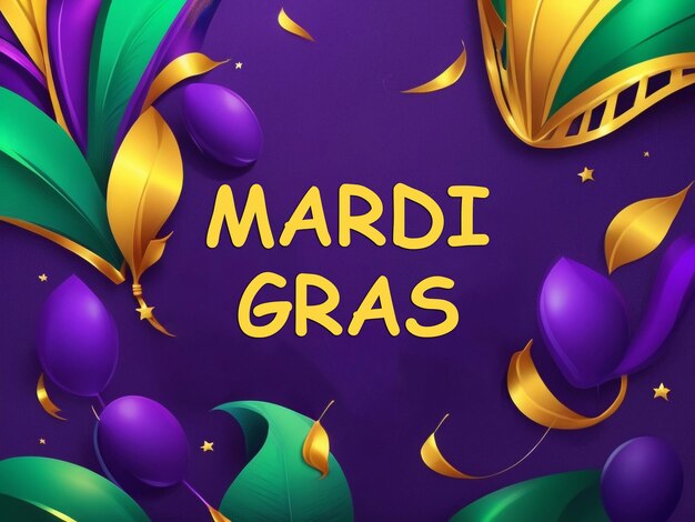 PSD banner de carnaval com texto