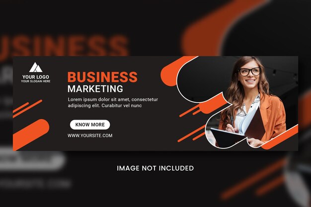 PSD banner de marketing digital