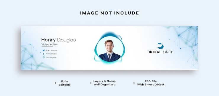 PSD banner di copertina per il marketing digitale