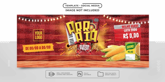 Banner di social media arraia del prezzo più basso per la vendita dei prodotti
