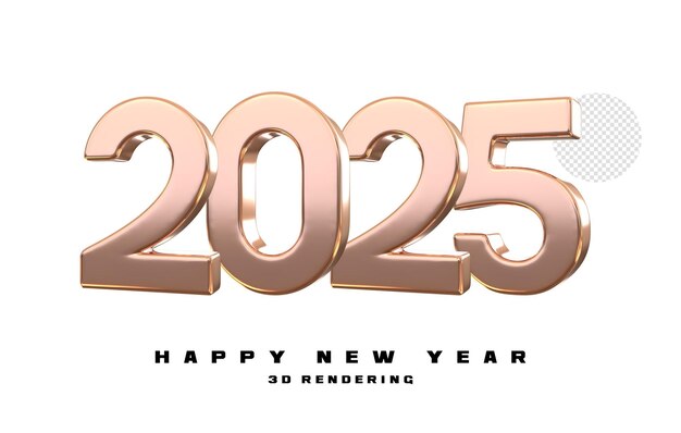 Banner Feliz Año Nuevo 2023 Render 3D