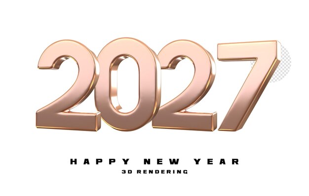 Banner Feliz Año Nuevo 2023 Render 3D