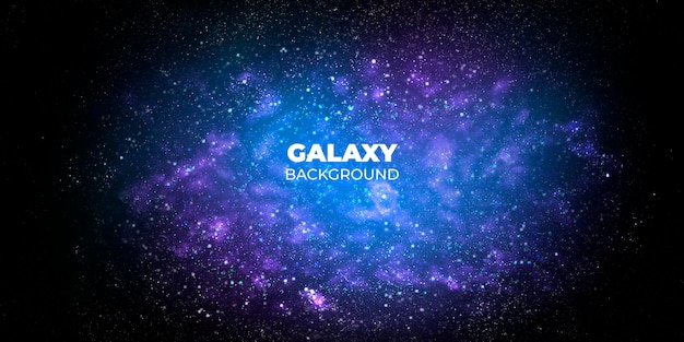 Banner Galaxie abstrakter Hintergrund Galaxie abstrakter Hintergrund